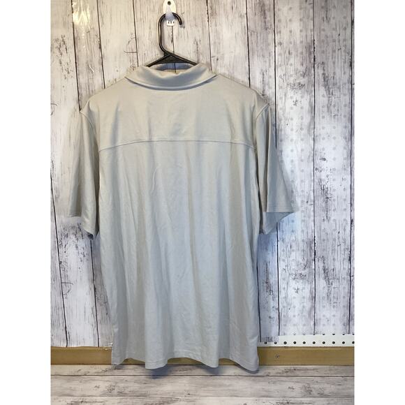 Marucci performance Men's gray golf polo shirt 95%polyester Size - L W44 L21 - Picture 2 of 5